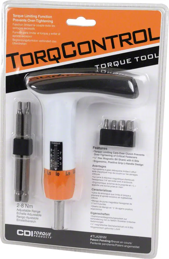 Cdi Torque Products Torqcontrol Adjustable Torque Limiting T-Handle Wrench 2