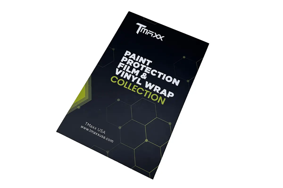 Tmaxx Full Color Ppf & Vinyl Film Large Swatch Sample Booklet (Configurator) 1