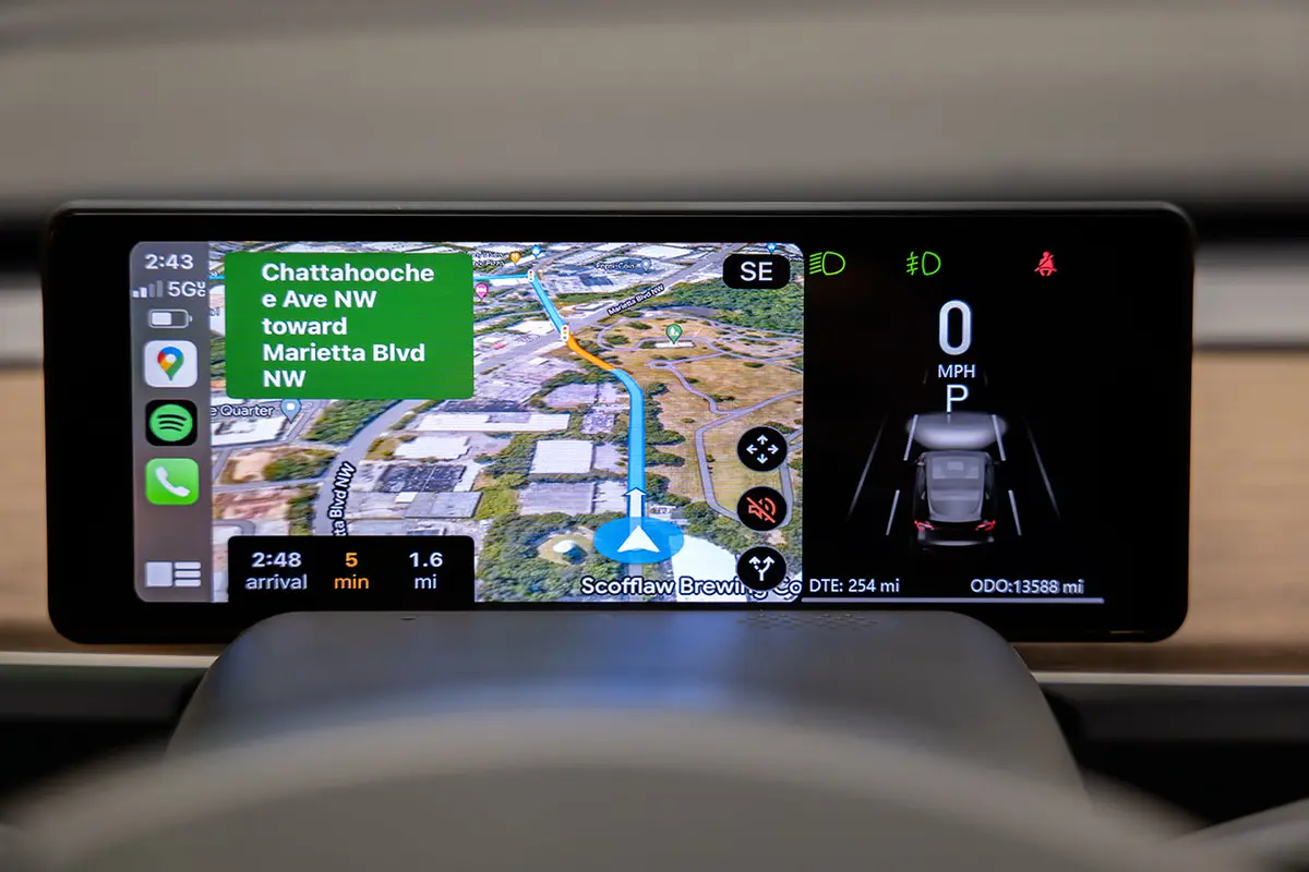 Tesla Model 3 & Y Msx-Cp7 Apple Carplay / Android Auto Driver View Dash & Touchscreen Lcd Display (Smart Instrument Cluster) 3