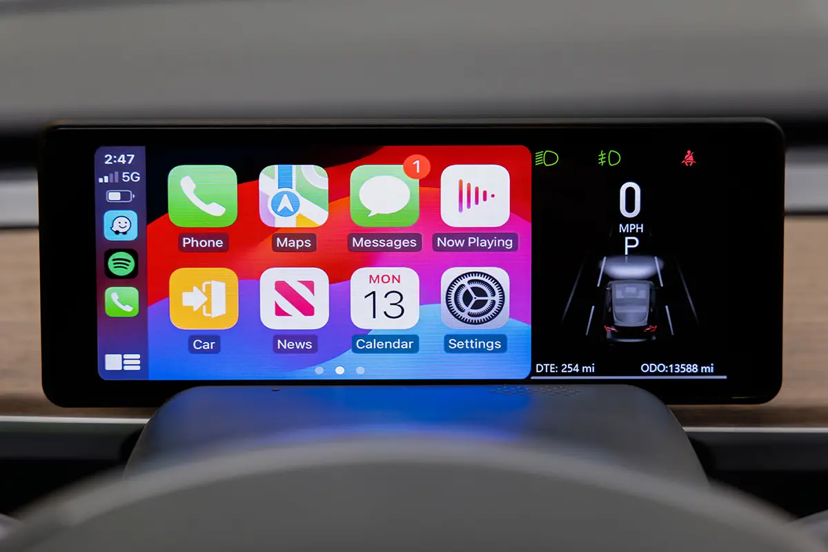 Tesla Model 3 & Y Msx-Cp7 Apple Carplay / Android Auto Driver View Dash & Touchscreen Lcd Display (Smart Instrument Cluster) 2