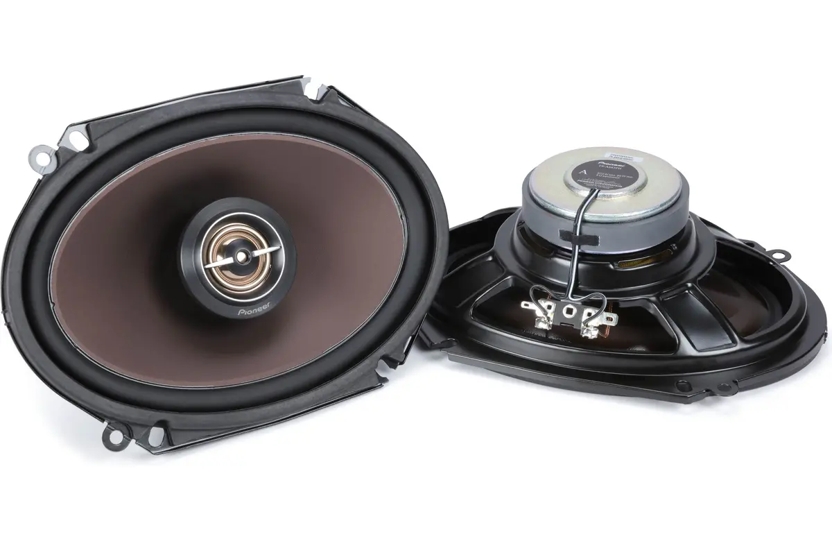 Pioneer Ts-A683fh 6"X8" 2-Way Coaxial Speakers 370W Max / 85W Nom 1