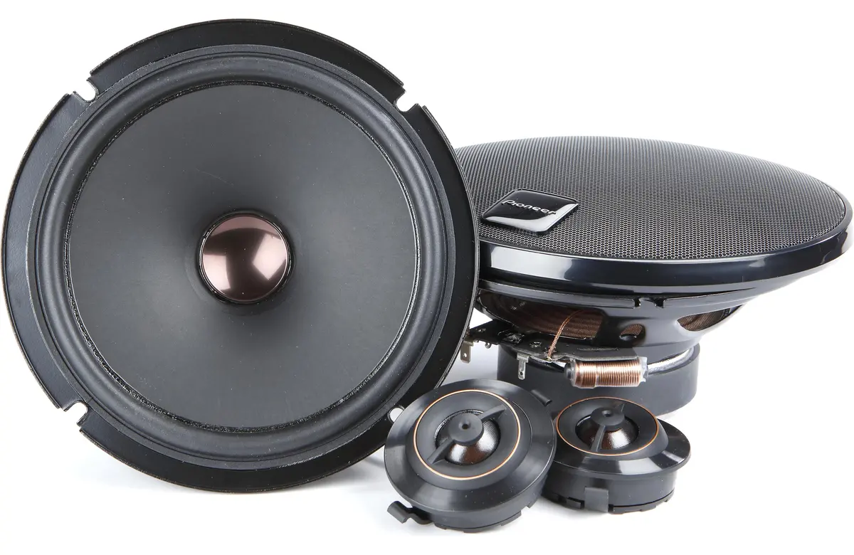 Pioneer Ts-D65c 6.5" 2-Way Component Speaker System 1