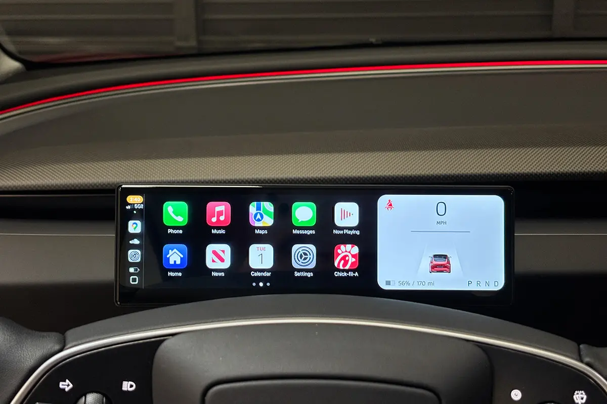 Tesla Model 3 / Y Msx-Cp9 Apple Carplay & Android Auto Driver View Dash & Touchscreen Lcd Display (Smart Instrument Cluster) 3