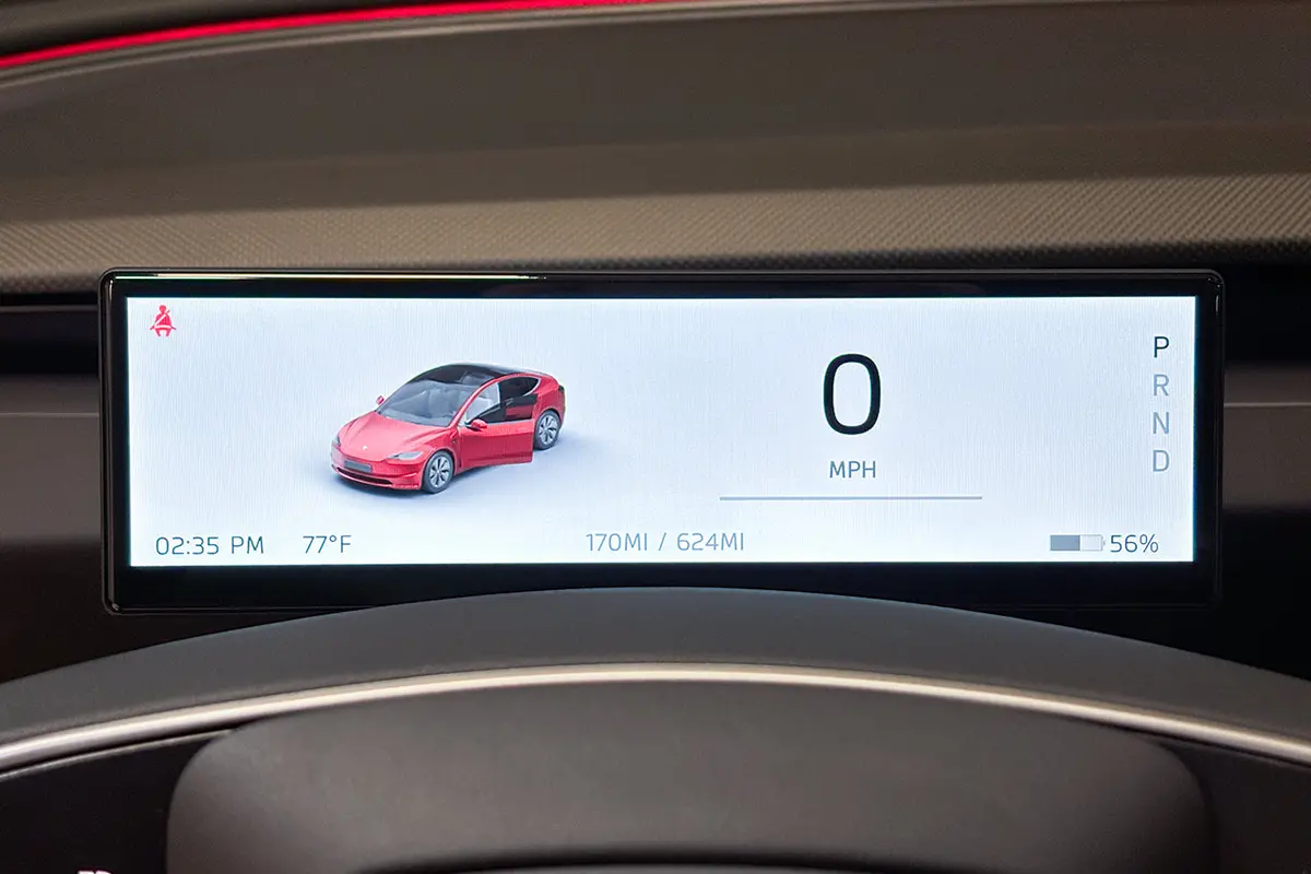 Tesla Model 3 / Y Msx-Cp9 Apple Carplay & Android Auto Driver View Dash & Touchscreen Lcd Display (Smart Instrument Cluster) 6