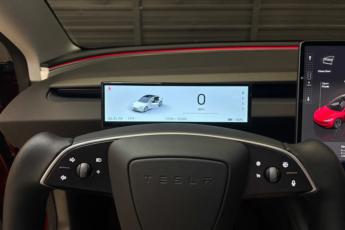 Tesla Model 3 / Y Msx-Cp9 Apple Carplay & Android Auto Driver View Dash & Touchscreen Lcd Display (Smart Instrument Cluster) 2