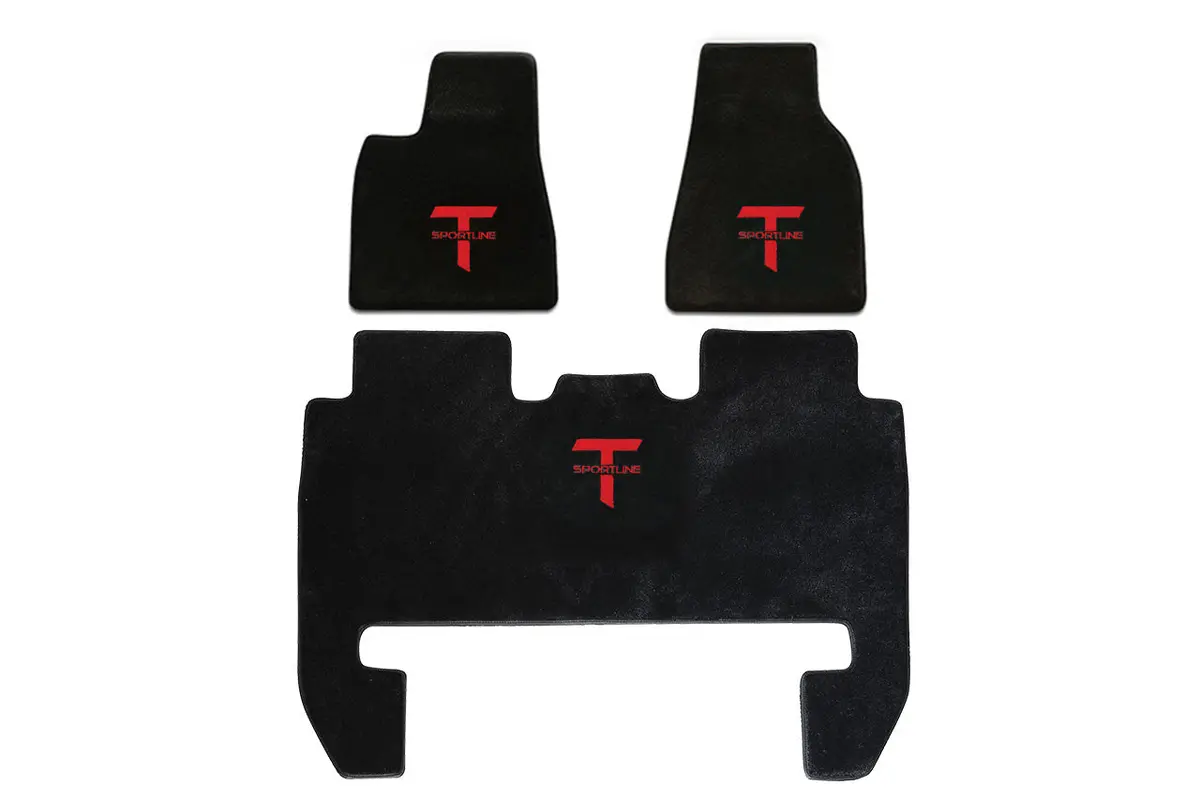 Tesla Model X Elite 52Oz Floor Mat Set (2016 - 2020) - Right Hand Drive (International) 1
