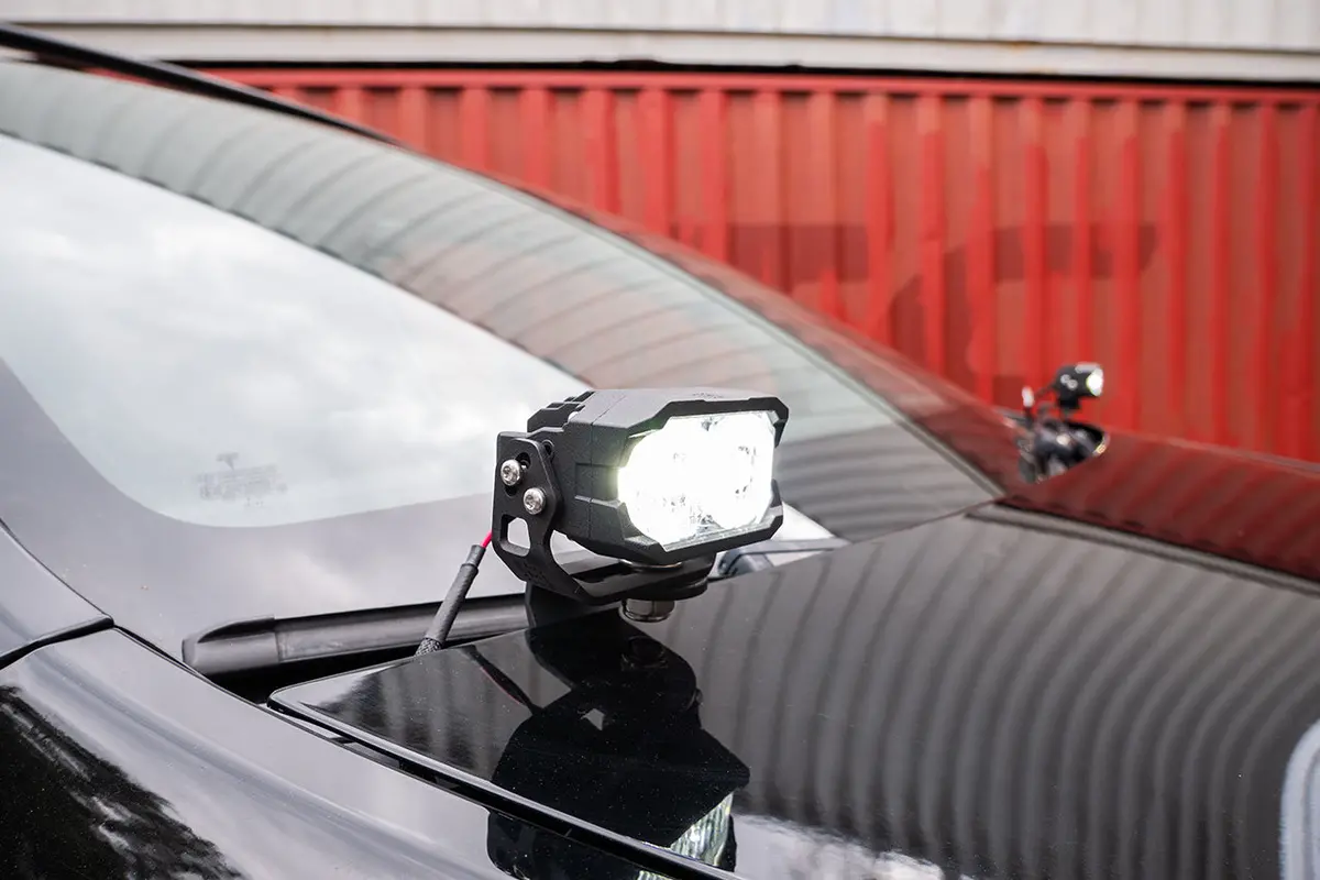 Tesla Model Y Led Pod Ditch Light Kit With Morimoto Bangers 1