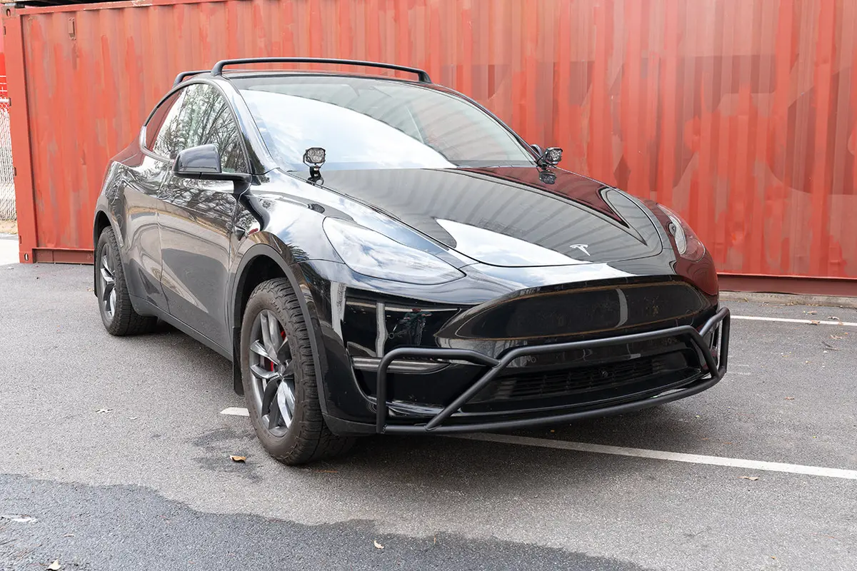 Tesla Model Y Led Pod Ditch Light Kit With Morimoto Bangers 17