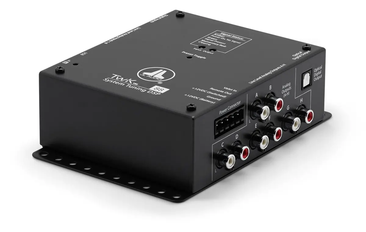 Jl Audio Twk-88 - System Tuning Dsp 8-Ch. Analog + Digital Inputs / 8-Ch. Analog Outputs 1