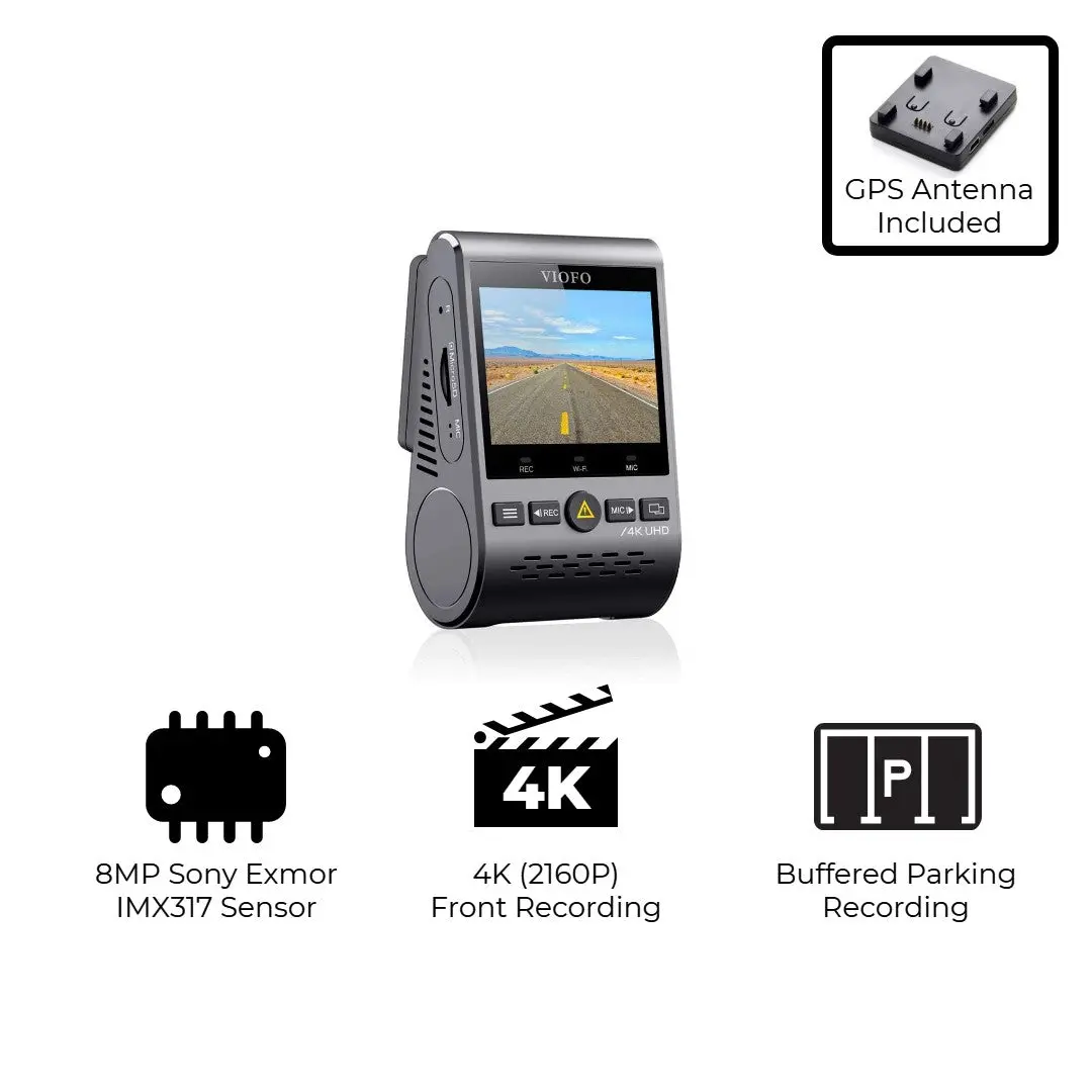 Viofo A129 Pro 1-Channel 4K Wifi Dash Cam 1