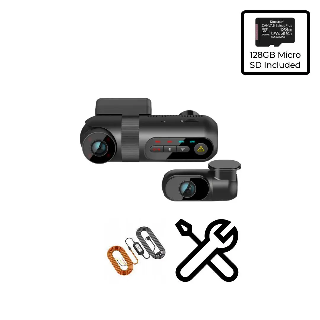 Rideshare Package - Viofo T130 Install Package 1