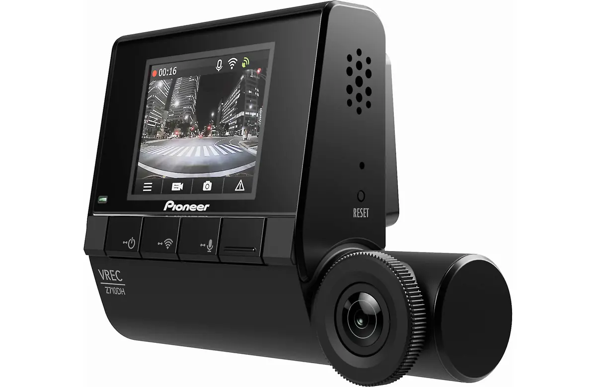 Pioneer Vrec-Z710dh Hd Dashcam With Gps Wi-Fi And Second Hd Camera 1