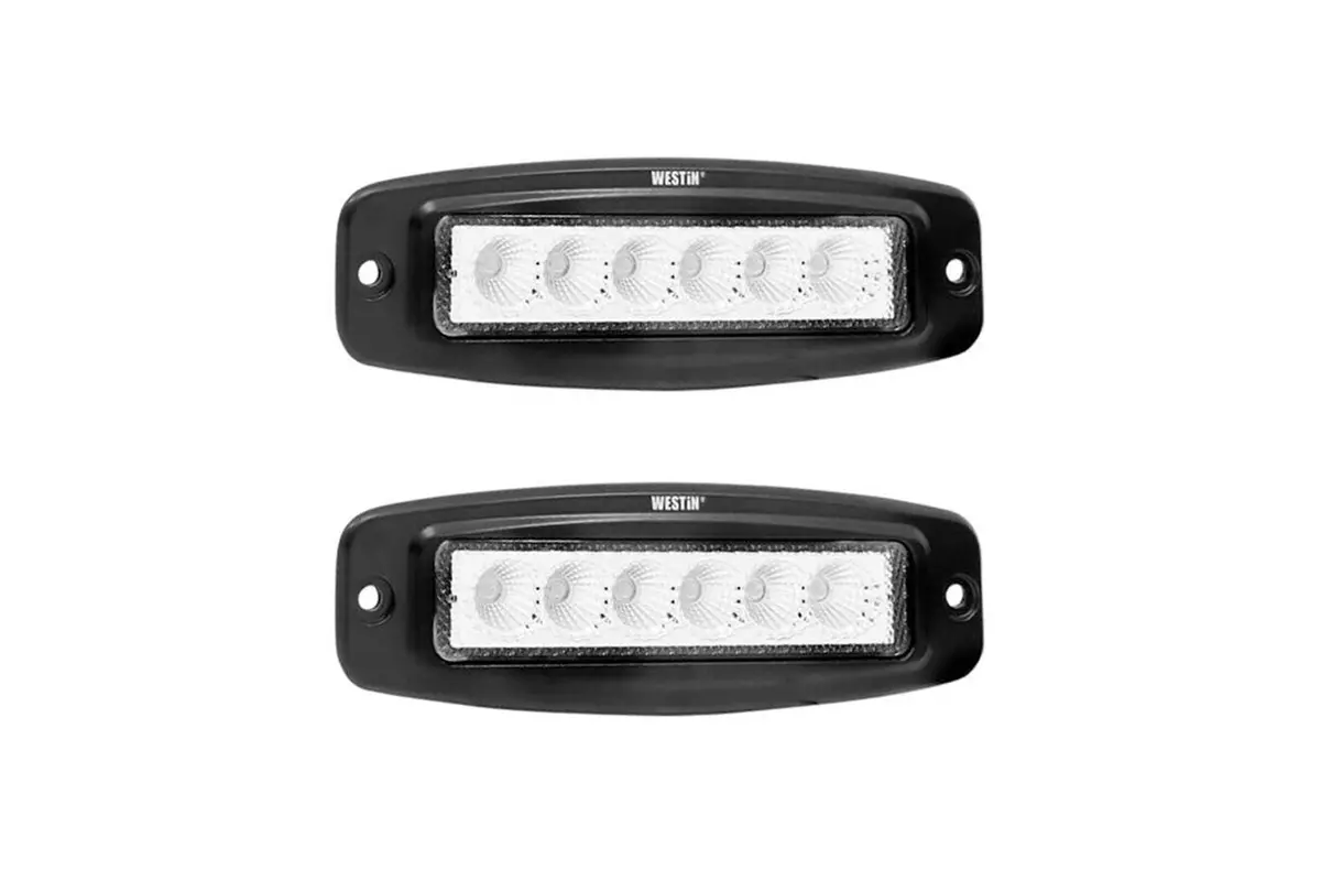 Tesla Cybertruck Westin Fm6 Flush Mount Led Bumper Lights 1