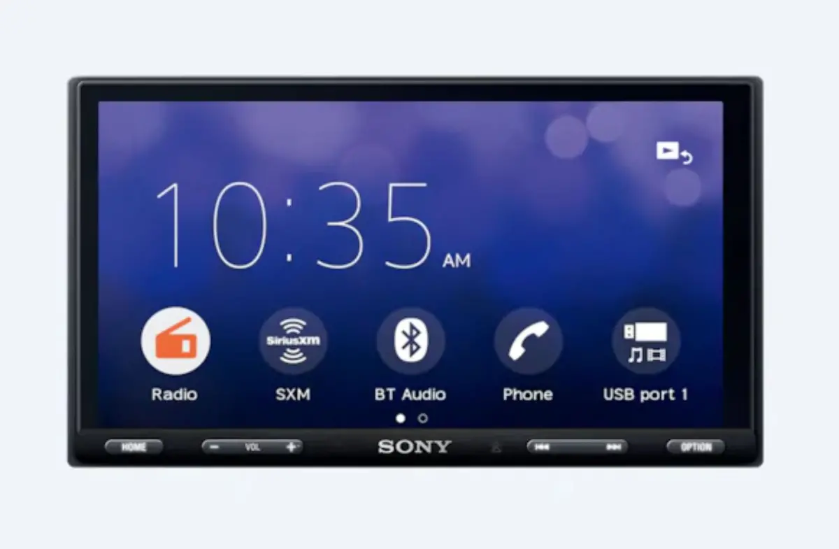 Sony Xav-Ax5500 6.95" Bluetooth Media Receiver With Apple Carplay 1