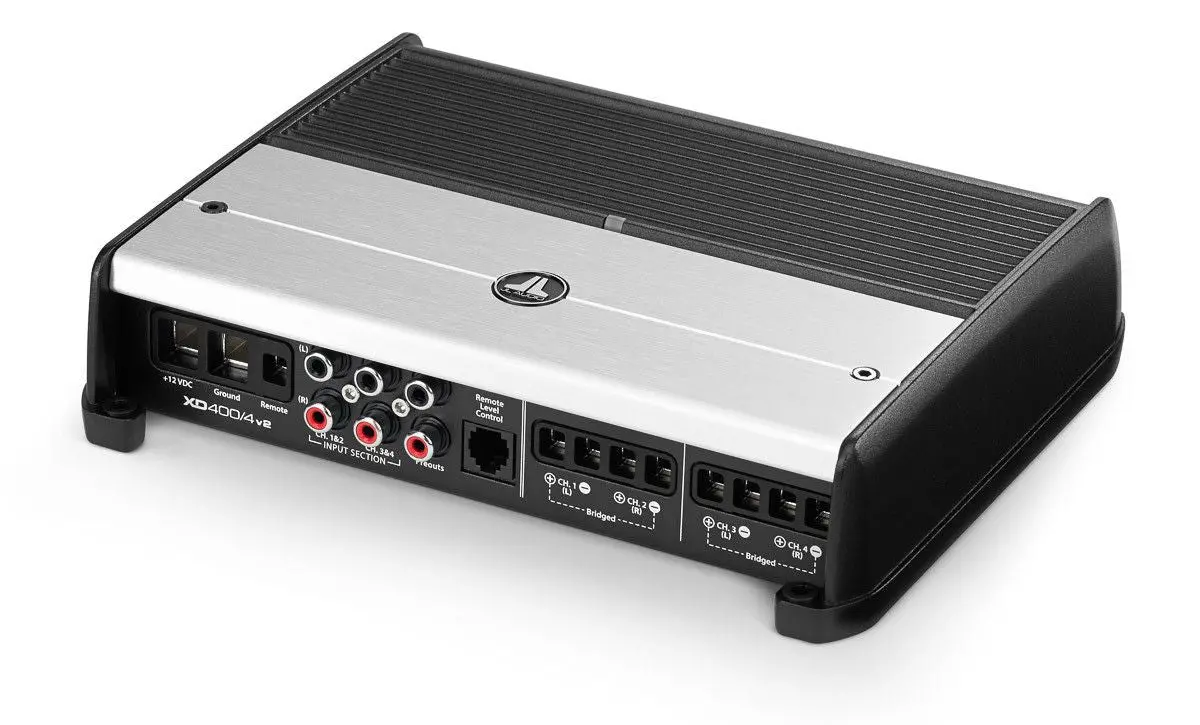 Jl Audio Xd400/4V2 - 4-Channel Class D Full-Range Amplifier 1