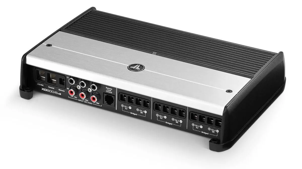 Jl Audio Xd600/6V2 - 6-Channel Class D Full-Range Amplifier 1