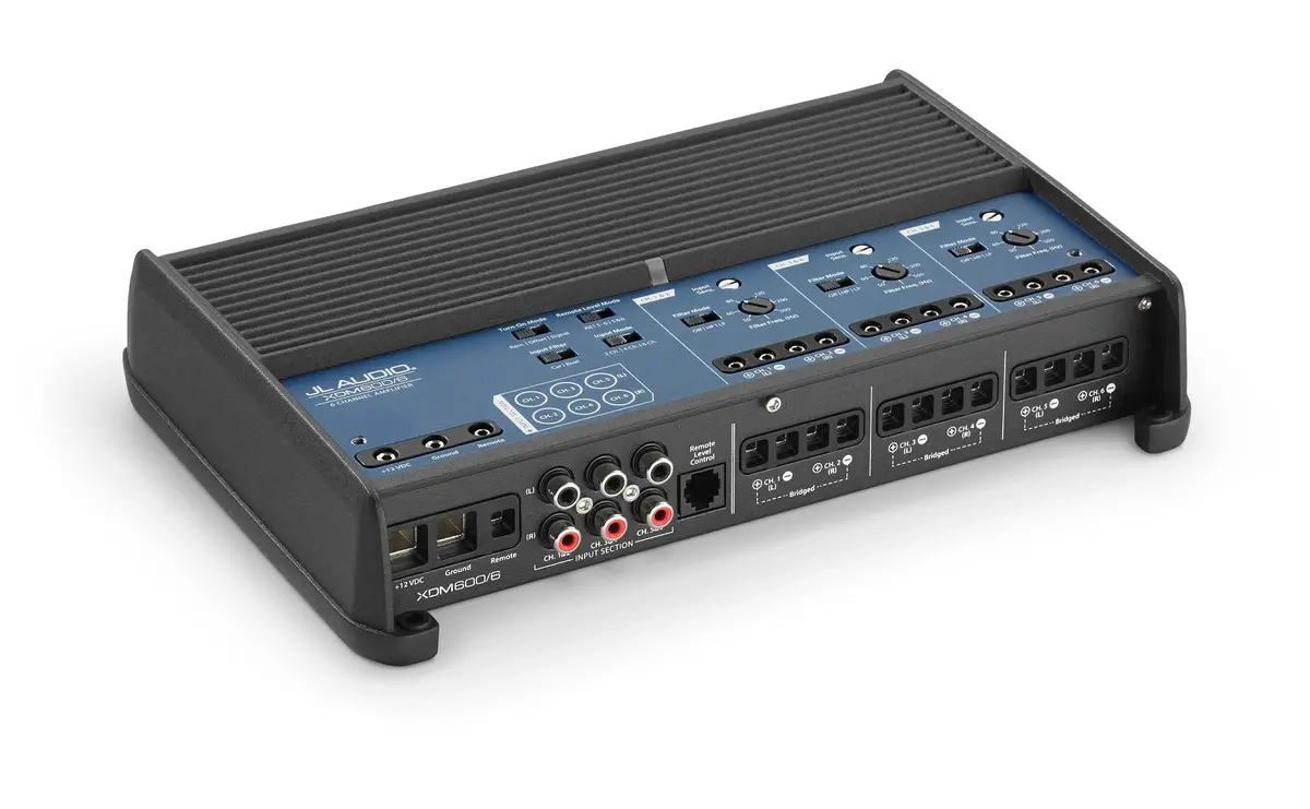 Jl Audio Xdm600/6 6-Channel Car And Marine Class D Amplifier, 600 W 1