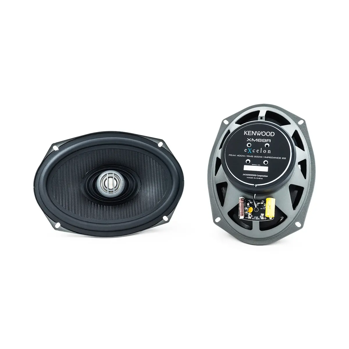 Kenwood Xm69r 6X9" 2-Way Rear Speakers For Select 1998-Up Harley-Davidson Models 1