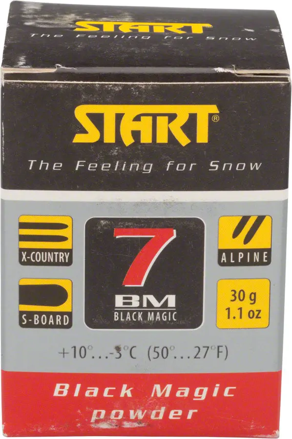 Start Bm7 Black Magic Highly Fluorinated Powder Glide Wax: Red, 30G 1