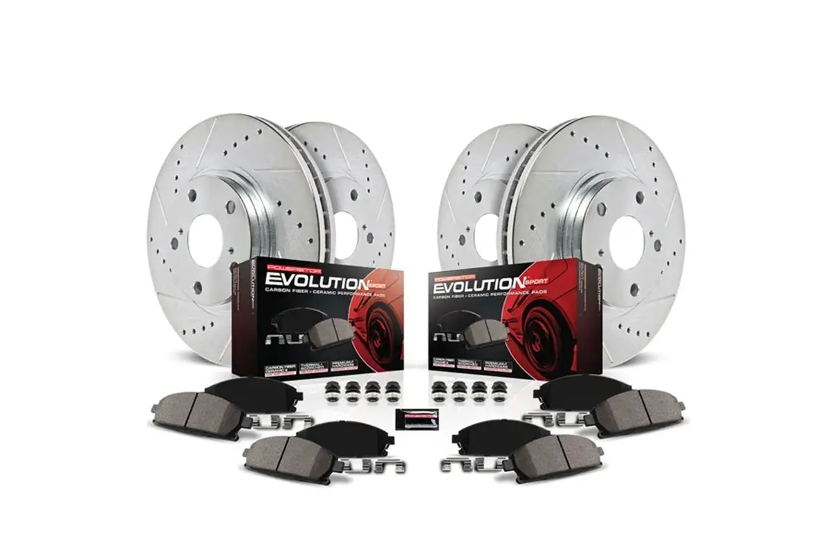 Tesla Model 3 / Y "Dust & Rust Free" Upgrade Replacement / Performance Brake Rotor And Pad Set 30