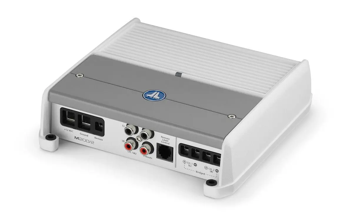 Jl Audio M200/2 2-Channel Marine Full-Range Amplifier 1