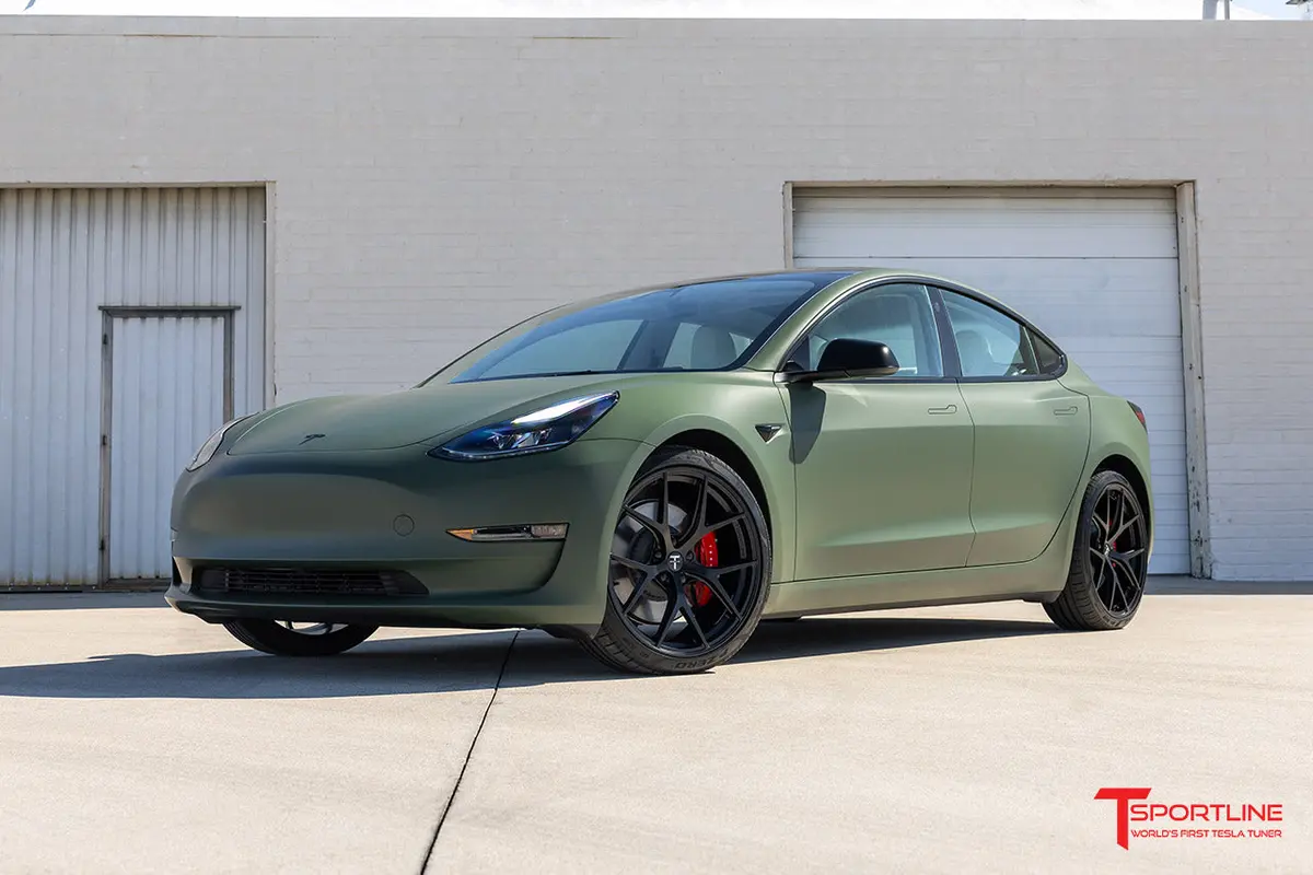 Tesla Model 3 Color Change Vinyl Wrap Complete Vehicle 22