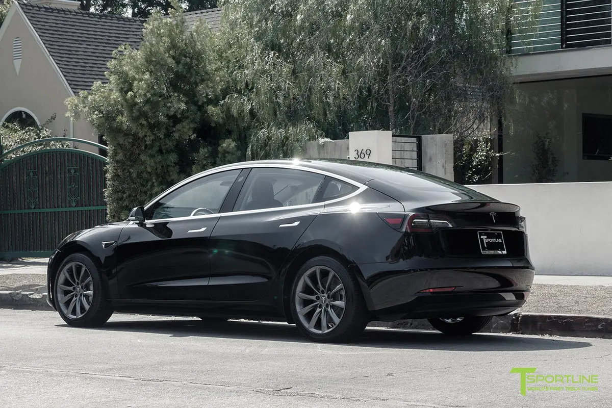 Tst 18" Tesla Model 3 Replacement Wheel And Tire 25