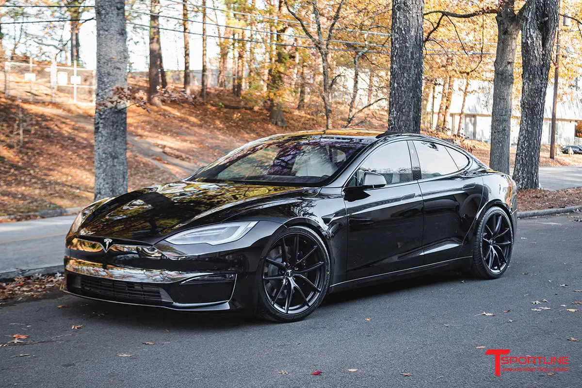 Tesla Model S Long Range & Plaid Tsf 21" Wheel And Tire Package (Set Of 4) Overstock Blowout Special! 3