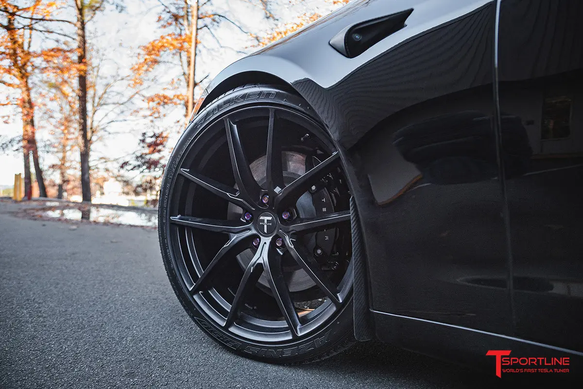 Tesla Model S Long Range & Plaid Tsf 21" Wheel And Tire Package (Set Of 4) Open Box Special! 6