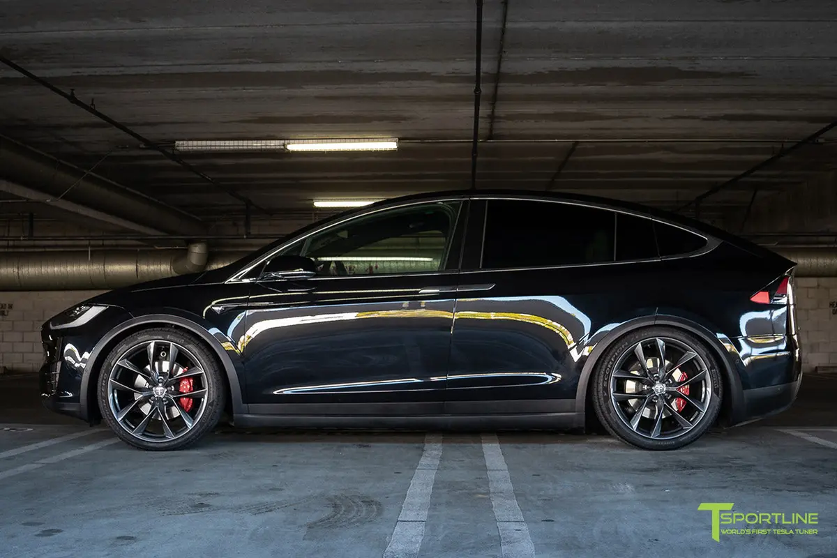 Tss 22" Tesla Model X Long Range & Plaid Replacement Wheel And Tire 5