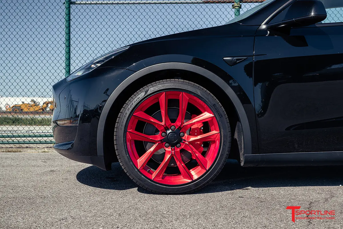 Tssf 21" Tesla Model Y Wheel And Tire Package (Set Of 4) 13
