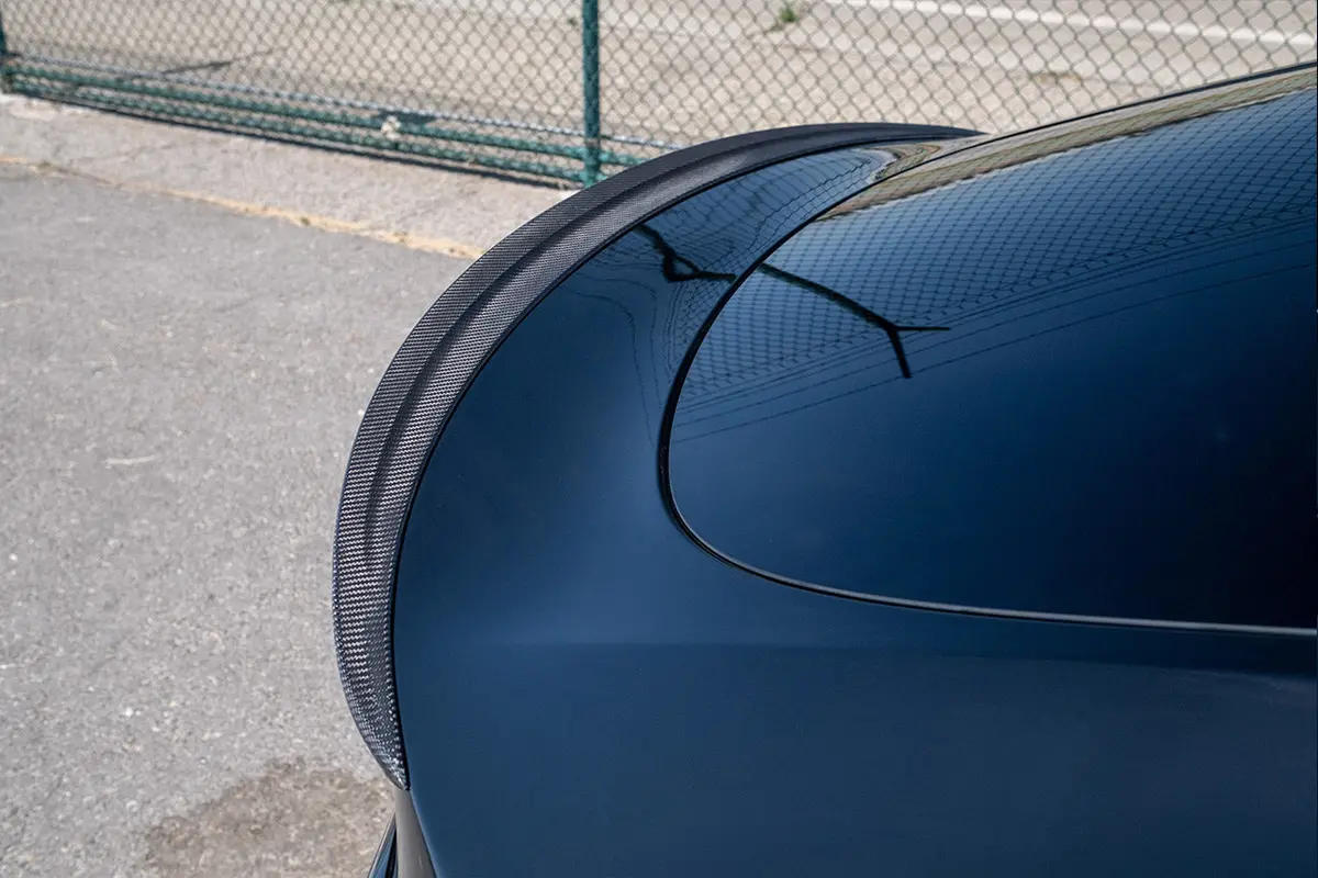 Tesla Model Y Carbon Fiber Executive Trunk Spoiler 1