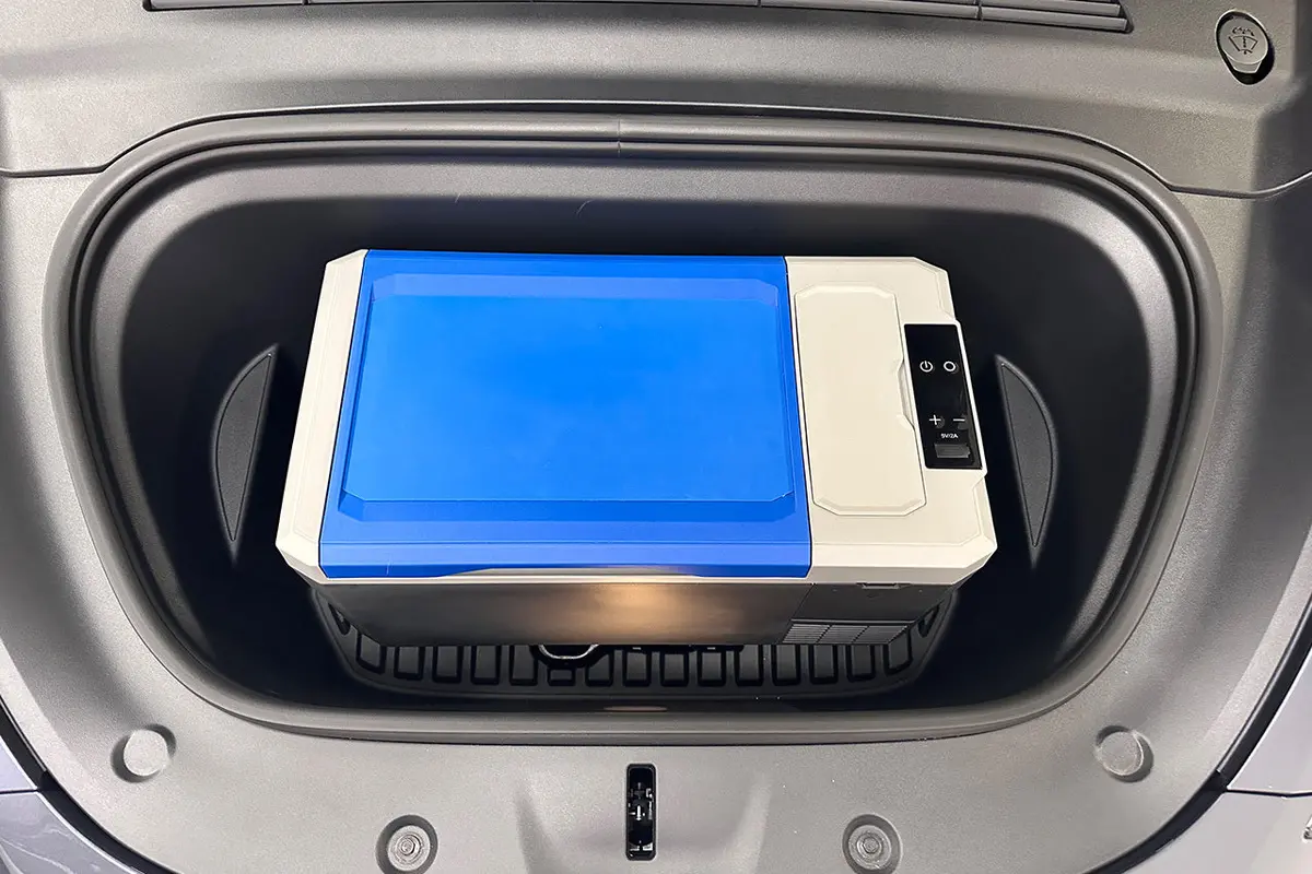 Tesla Portable & Electric Powered Refrigerator / Freezer Cooler For Frunk Or Trunk 2