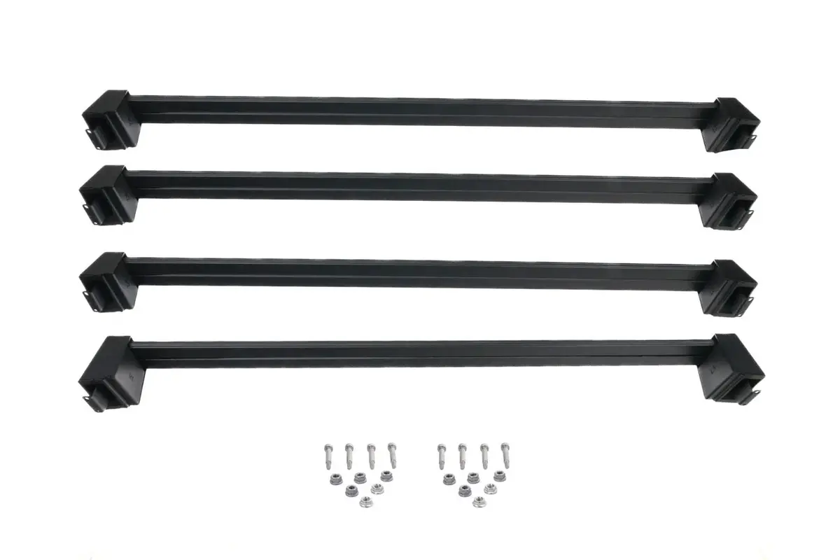 Tesla Cybertruck Cargo Crossbars For Roof / Bed Rail Rack Set Of Four (4 Cross Bars) 1