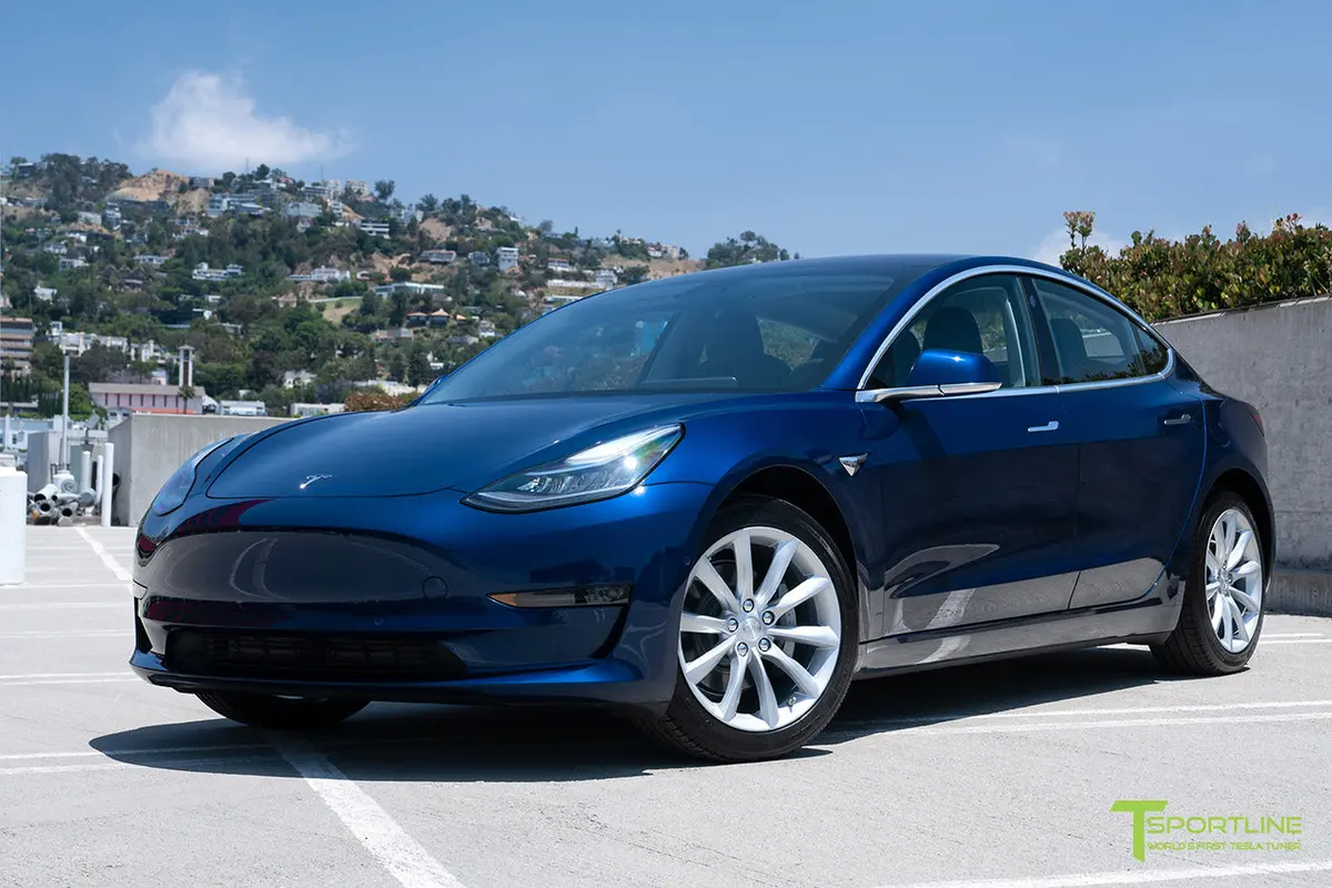 Tst 18" Tesla Model 3 Replacement Wheel And Tire 35