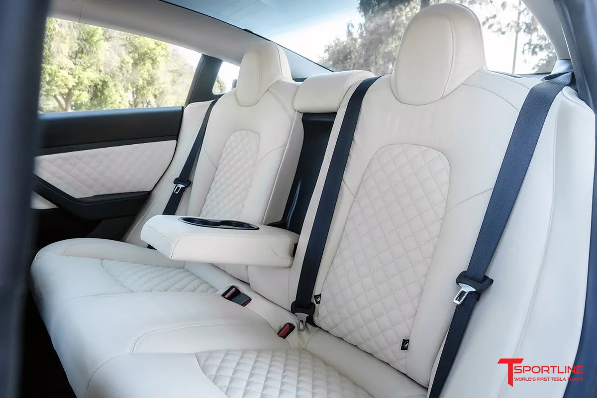 Tesla Model 3 (2017 - 2023) Seat Interior Upgrade Kit - Signature Diamond Design 34