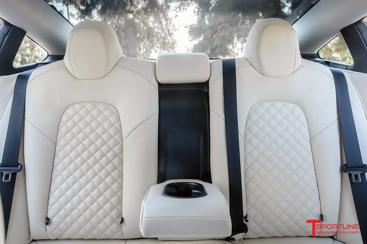 Tesla Model 3 (2017 - 2023) Seat Interior Upgrade Kit - Signature Diamond Design 35