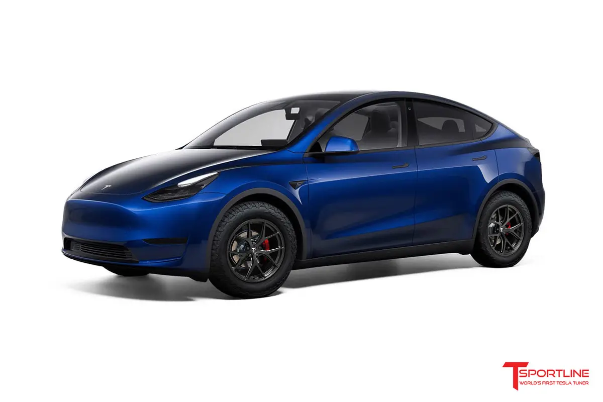 Txl115 19" Tesla Model Y Fully Forged Lightweight Tesla Overland Wheel And Tire Package (Set Of 4) 9