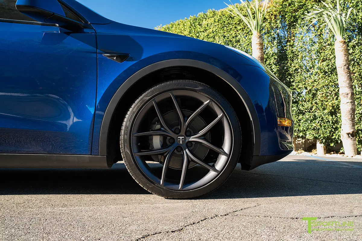 Tesla Model Y Ts5 21" Wheel And Tire Package (Set Of 4) Overstock Blowout Special! 21
