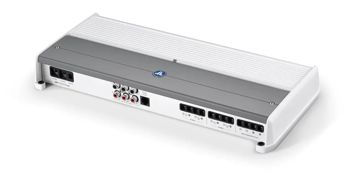 Jl Audio M1000/5V2: 5 Ch. Class D Marine System Amplifier, 1000 W 1