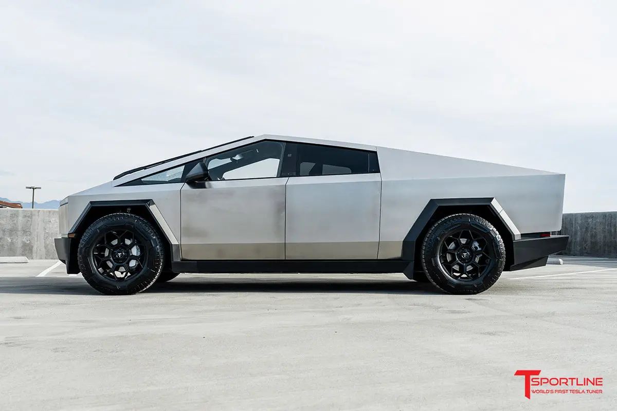 Ct7 20" Tesla Cybertruck Fully Forged Lightweight Tesla Wheel And Tire Package (Set Of 4) 10
