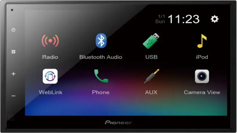 Pioneer Dmh-341Ex 6.8" Wvga Capacitive Touch Car Stereo 1