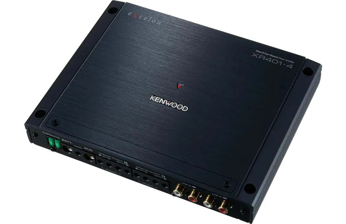 Kenwood Excelon Xr401-4 - Class D 4 Channel Power Amplifier 1