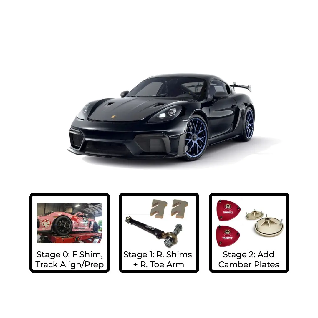 Porsche 981/718 Gt4 & Spyder Alignment Package 1