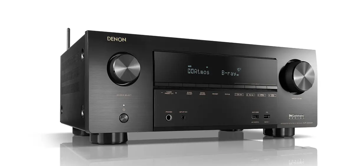 Denon Avr-X2600h (2019) 7.2 Channel 4K Ultra Hd Av Receiver With 95W Per Channel 1