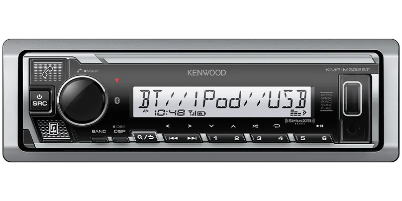 Kenwood Kmr-M332bt 1-Din Marine Digital Media Receiver 1