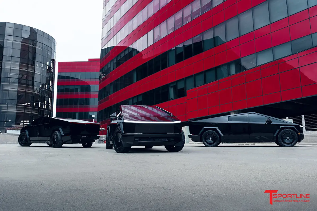 Tesla Cybertruck Triple Monochromatic Program 1