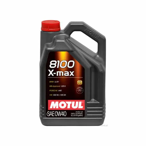 Motul 8100 X-Max 0W-40 Motor Oil 1