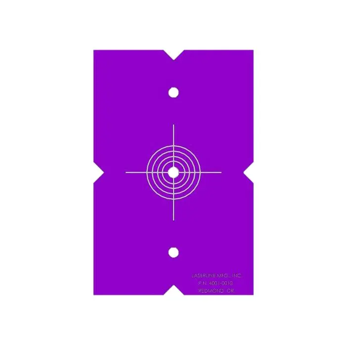 Quad1000 Laserline Target Template 1