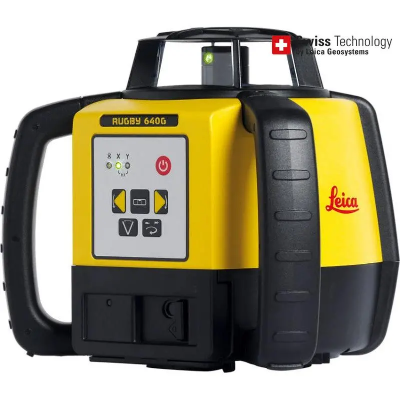 Rugby 640G Green Horizontal & Vertical Laser Level Kit 1